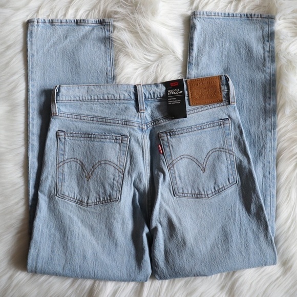 Levi's Light Blue Boyfriend Jeans - Picture 8 of 8